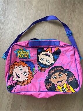 Vintage Rare kids The Puzzle Place bag